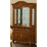 Saltarelli Versailles day 2-üvegajtós, fiókos tálalószekrény - dió