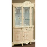 Saltarelli Versailles day 3-üvegajtós tálalószekrény - bézs