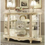 Saltarelli Versailles day 4-üvegajtós tálalószekrény - bézs