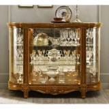 Saltarelli Versailles day 4-üvegajtós tálalószekrény - dió