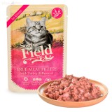 Sam&#039;s Field Cat gabonamentes alutasakos eledel 85 g kitten pulykahús&brokkolival