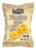 SAMAI Plantain chips fokhagymás 75g főzőbanán