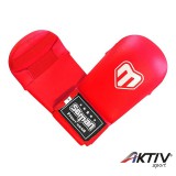 Sámán Seikenvédő Saman Competition karate műbőr piros XL