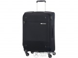 Samsonite Base Boost kibővíthető közepesméretű bőrönd, fekete (66 cm)