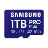 Samsung 1TB microSDXC Pro Plus Class10 U3 A2 V30 + adapterrel MB-MD1T0SA/EU