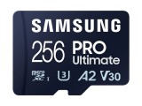 Samsung 256GB microSDXC Pro Ultimate Class10 U3 A2 V30 + adapterrel MB-MY256SA/WW