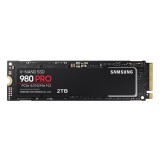Samsung 980 PRO, 2000 GB, M.2, PCIe Gen 4.0 x4, NVMe 1.3c, V-NAND MLC, Belső SSD