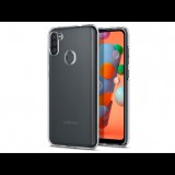 Samsung A115F Galaxy A11 ütésálló hátlap - Spigen Liquid Crystal - átlátszó (SP0078)