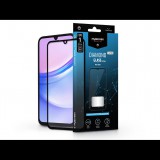 Samsung A155 Galaxy A15 4G edzett üveg képernyővédő fólia - MyScreen Protector Diamond Glass Lite Edge2.5D Full Glue - fekete (MS230292)