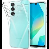 Samsung A16 4G Spigen Crystal Flex Szilikon Telefonvédő Ütésállóság, Légpárnás Sarok, Átlátszó (8809971237239-ACS08893)