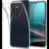 Samsung A36 5G Spigen Liquid Crystal Szilikon Telefonvédő Ütésállóság, Légpárnás Sarok, Átlátszó (8809971239974-ACS09167)