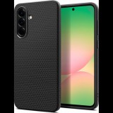 Samsung A56 5G Spigen Liquid Air Szilikon Telefonvédő Ütésállóság, Rombusz, Fekete (8800283301175-ACS09291)