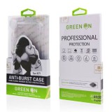 Samsung A72 Green On Anti Shock Hátlap - Átlátszó
