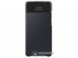 Samsung A72 S View Wallet Cover tok, fekete