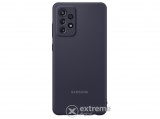 Samsung A72 szilikon tok, fekete