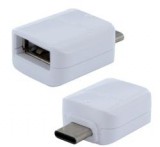 Samsung adapter (USB aljzat - Type-C, OTG, adatátvitel) FEHÉR