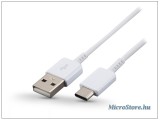 SAMSUNG Adatátvitel adatkábel és töltő (USB Type-C, 120 cm hosszú) FEHÉR EP-DN930CWE 66167