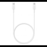 SAMSUNG adatkábel és töltő (Type-C - Type-C, 100cm) FEHÉR (EP-DA705BWEGWW) (EP-DA705BWEGWW)