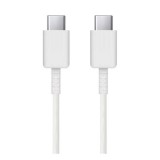 Samsung adatkábel és töltő (type-c - type-c, gyorstöltés támogatás, 100cm) fehér