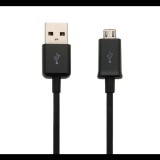 SAMSUNG adatkábel és töltő (USB - microUSB, 150cm) FEKETE (ECB-DU4EBEG) (ECB-DU4EBEG) - Adatkábel