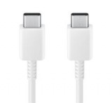 Samsung adatkábel (Type-C - Type-C, 3A, 100W, gyorstöltő, 180cm) FEHÉR