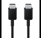 Samsung adatkábel (Type-C - Type-C, 3A, 25W, gyorstöltő, 180cm) FEKETE