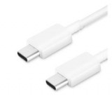 Samsung adatkábel (Type-C - Type-C, EP-DA705BWEG, gyorstöltő, 100cm) FEHÉR