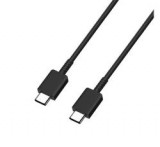 Samsung adatkábel (Type-C - Type-C, EP-DN980BBE, gyorstöltő, 100cm) FEKETE