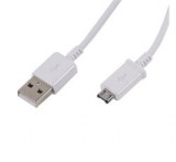 Samsung adatkábel (USB - microUSB, 150cm, töltés funkció) FEHÉR