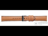 Samsung Braloba Traveller Garmin Fenix 6S univerzális pótszíj, valódi bőr, levarrt szél, barna