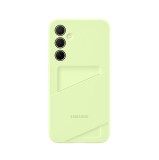 Samsung Card Slot A256 Galaxy A25 5G gyári lime kártyatartós hátlapvédő tok (EF-OA256TMEGWW)