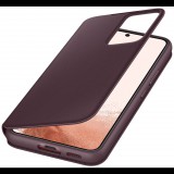 Samsung Clear View Cover Case Samsung Galaxy S22 tok burgundi (EF-ZS901CEEGEW) (EF-ZS901CEEGEW) - Telefontok