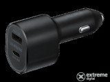 Samsung Dual autós töltő, fekete (45W+15W) (EP-L5300XBEGEU)