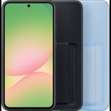 Samsung EF-OA566TBEGWW Galaxy A56 kártyatartós fekete műanyag hátlap (EF-OA566TBEGWW)