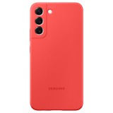 Samsung EF-PS906TP Galaxy S22+ szilikon gyári piros védőtok