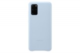 Samsung EF-VG985LL, Galaxy S20+, Leather Case, Gyári, Bőr, Kék, Mobiltelefon tok