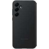 Samsung EF-ZA556CBEGWW Smart View tok kártyatartóval Samsung Galaxy A35 - fekete