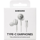 Samsung EO-IC100BW USB-C AKG vezetékes fülhallgató – Type-C headset mikrofonnal, fehér