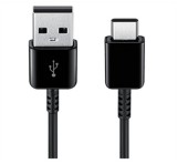 Samsung EP-DG930IBE kompatibilis USB Type-C adatkábel, 1,5m, fekete, Eco csomagolás