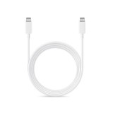 Samsung EP-DX510JWE gyári Type-C/Type-C adat- és töltőkábel 1,8m - 5A - fehér - ECO