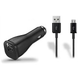 Samsung EP-LN915U fekete gyári autós gyorstöltő 10W micro USB adatkábellel