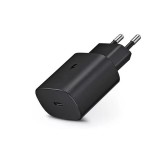 Samsung EP-TA800EBE gyári USB hálózati gyorstöltő adapter 25W PD Type-C - fekete - ECO