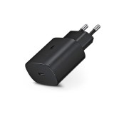Samsung EP-TA800EBE hálózati töltő USB-C, 25W, fekete, ECO csomagolásban