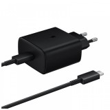 Samsung EP-TA845XBEGWW, 45W, USB-C, Fekete töltő