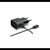 Samsung ETA-U90EB hálózati töltő adapter + ECB-DU4EBE  microUSB kábel OEM (ETA-U90EB +  ECB-DU4EBE) - Töltők