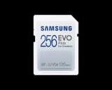 SAMSUNG EVO PLUS 256GB SDXC UHS-I U3 Class 10 (130 MB/s olvasási sebesség)