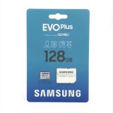 SAMSUNG EVO PLUS MICRO SDXC + ADAPTER 128GB CL10 UHS-I (130 MB/s olvasási sebesség)