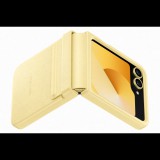 Samsung Flip 6 bőr hátlap, Sárga (OSAM-EF-VF741PYEG)
