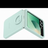 Samsung Flip 6 Szilikon tok gyűrűvel, Világos Zöld (OSAM-EF-PF741TMEG)