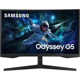 Samsung G55C, Wide Quad HD, LED, Fekete monitor